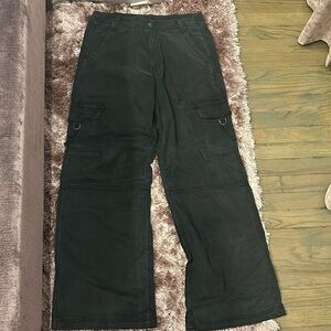 Size 10 cargo pants soft material like leggings  not jean material
